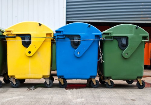 Safety measures during builders waste clearance