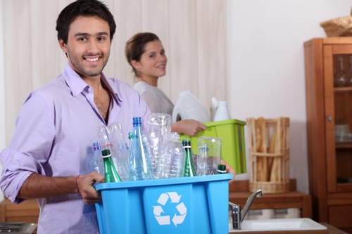 Professional waste management team