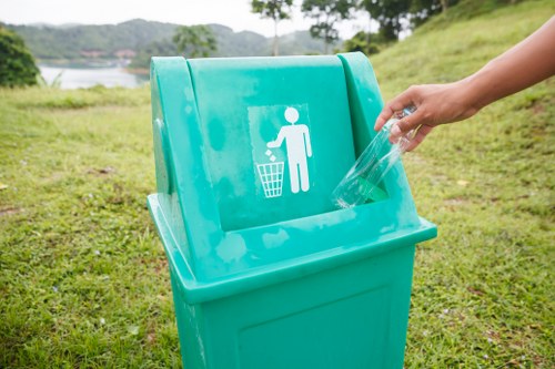 Eco-friendly disposal of office waste materials